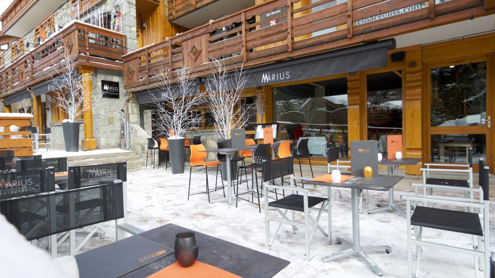 Restaurant Marius Méribel - Terrasse