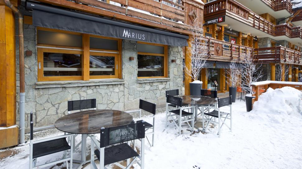 Restaurant Marius Méribel - Terrasse